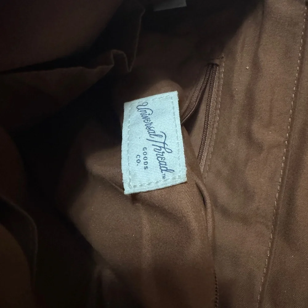 Universal Threads Tan Saddle Purse Like New!! - Picture 5 of 9